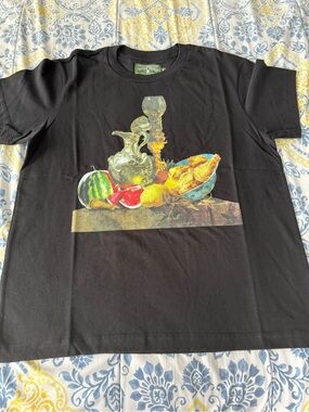 Denim Tears KMG Men’s Black Fruit Plate Tee